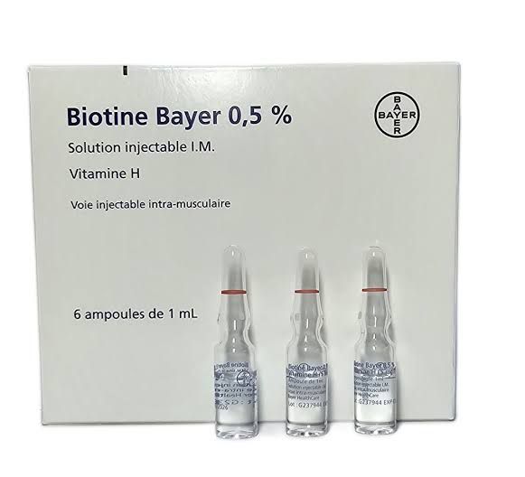BIOTIN B7 BAYER 5MG/1ML