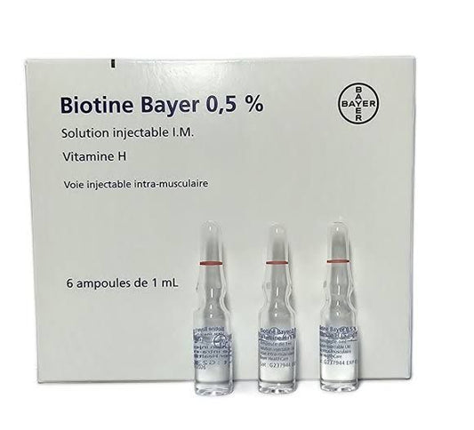 BIOTIN B7 BAYER 5MG/1ML